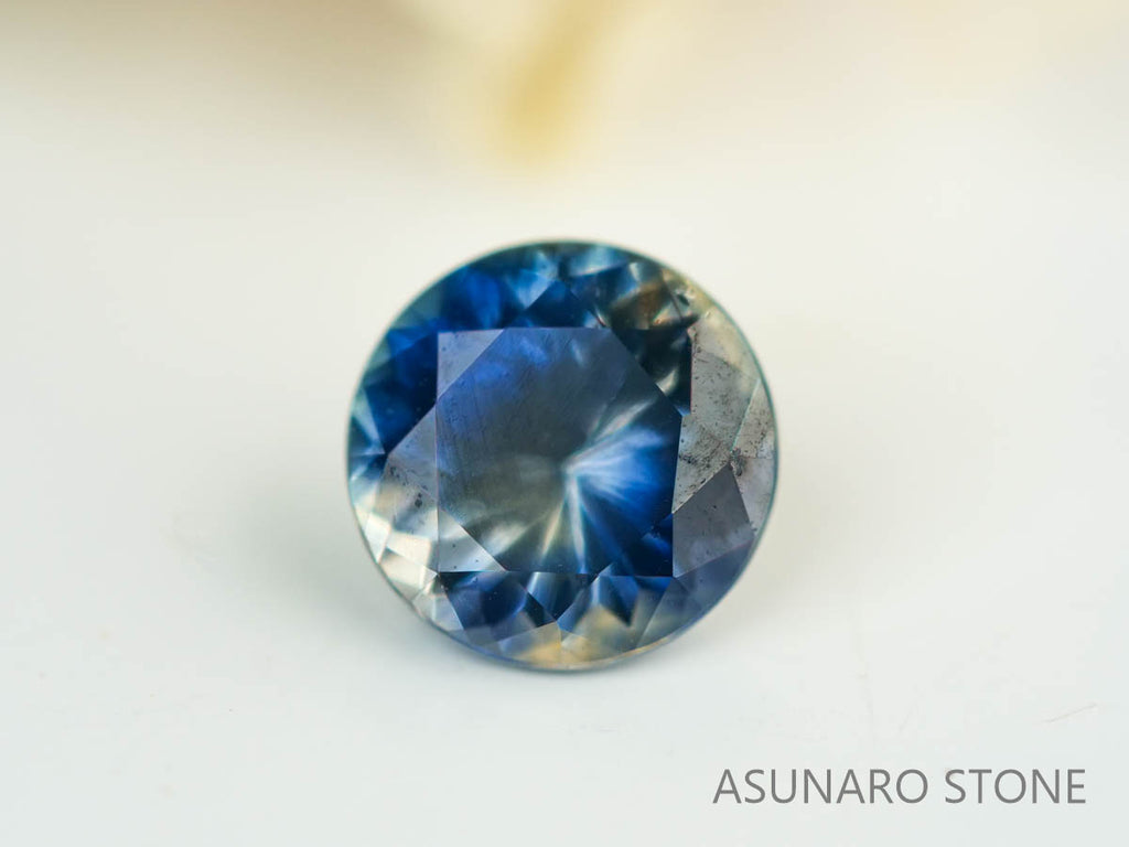 モンタナサファイア 　ラウンドカット　 アメリカ産 　0.31ct　【230515-1582】