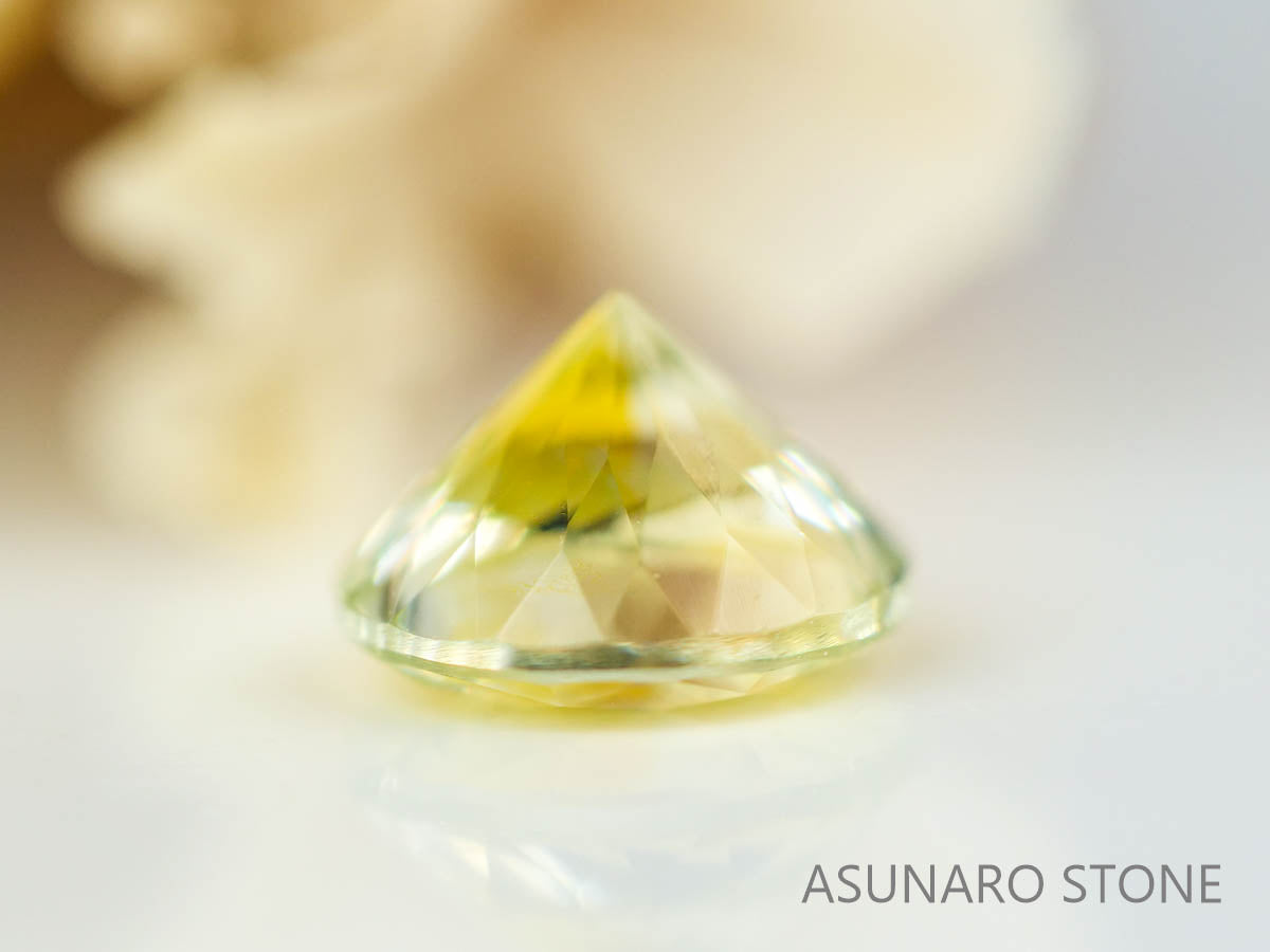 モンタナサファイア 　ラウンドカット　 アメリカ産 　0.31ct　【230515-1584】