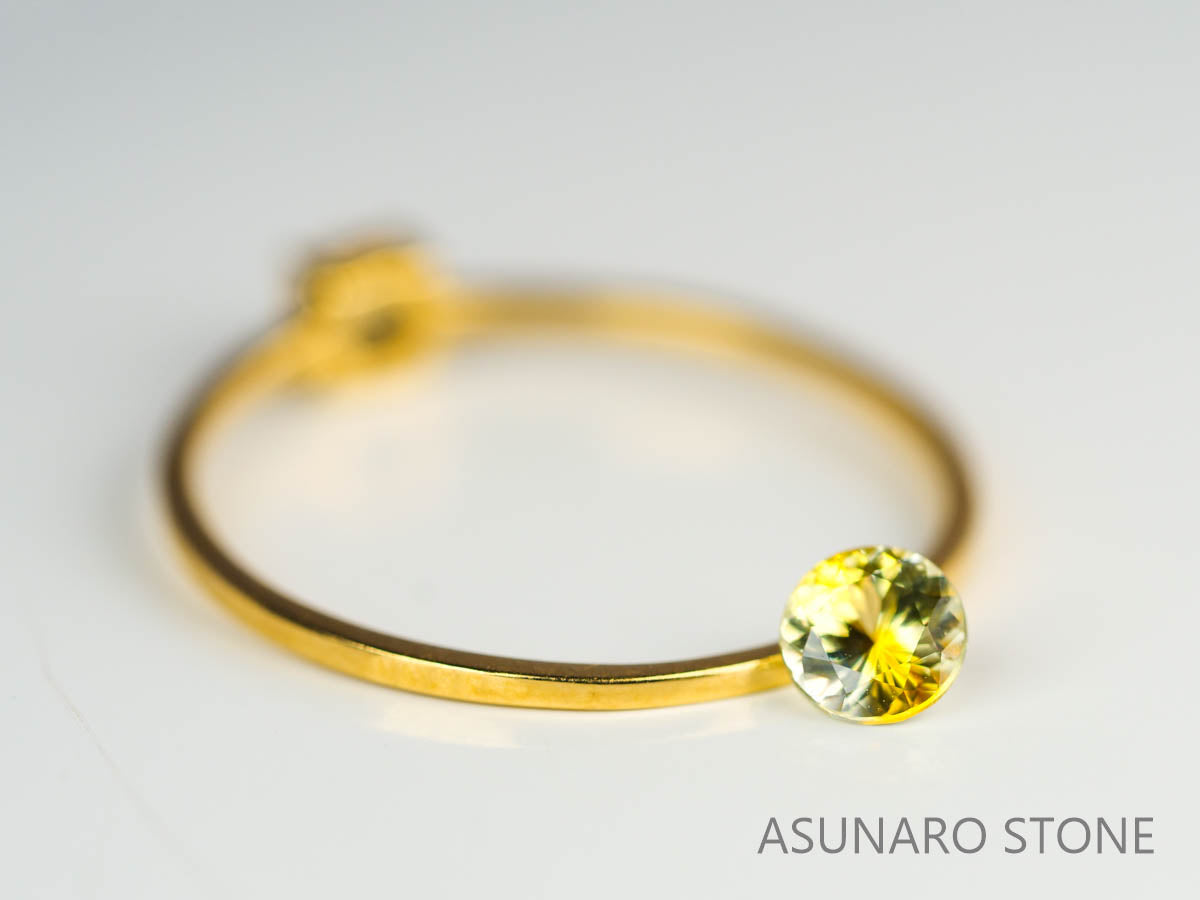 モンタナサファイア 　ラウンドカット　 アメリカ産 　0.31ct　【230515-1584】