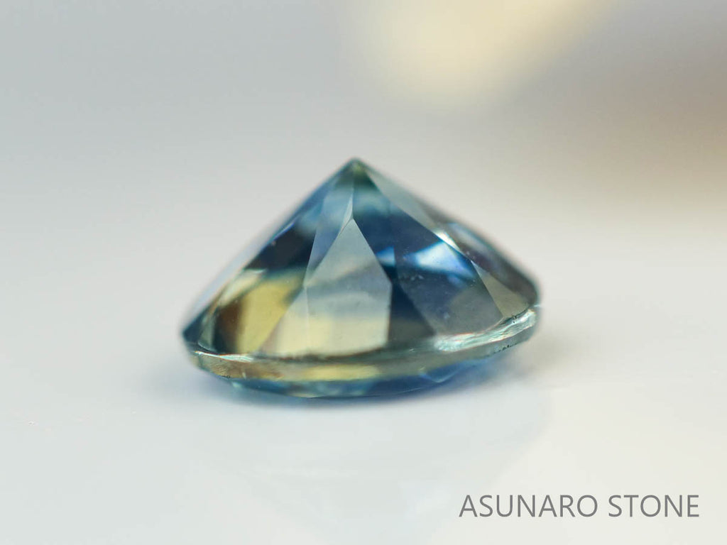 モンタナサファイア 　ラウンドカット　 アメリカ産 　0.35ct　【230515-1585】