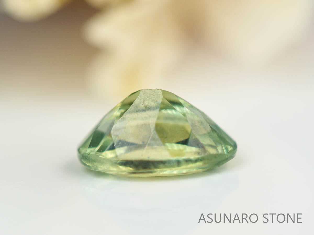 モンタナサファイア 　オーバルカット　 アメリカ産 　0.31ct　【230515-1587】