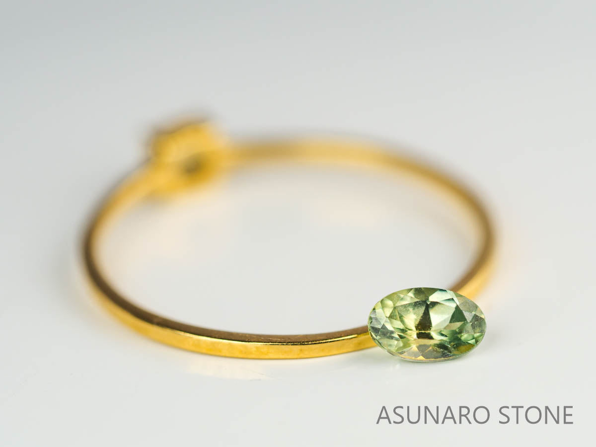 モンタナサファイア 　オーバルカット　 アメリカ産 　0.31ct　【230515-1587】