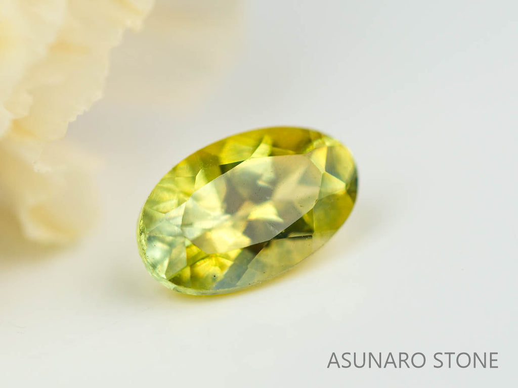 モンタナサファイア 　オーバルカット　 アメリカ産 　0.33ct　【230515-1588】