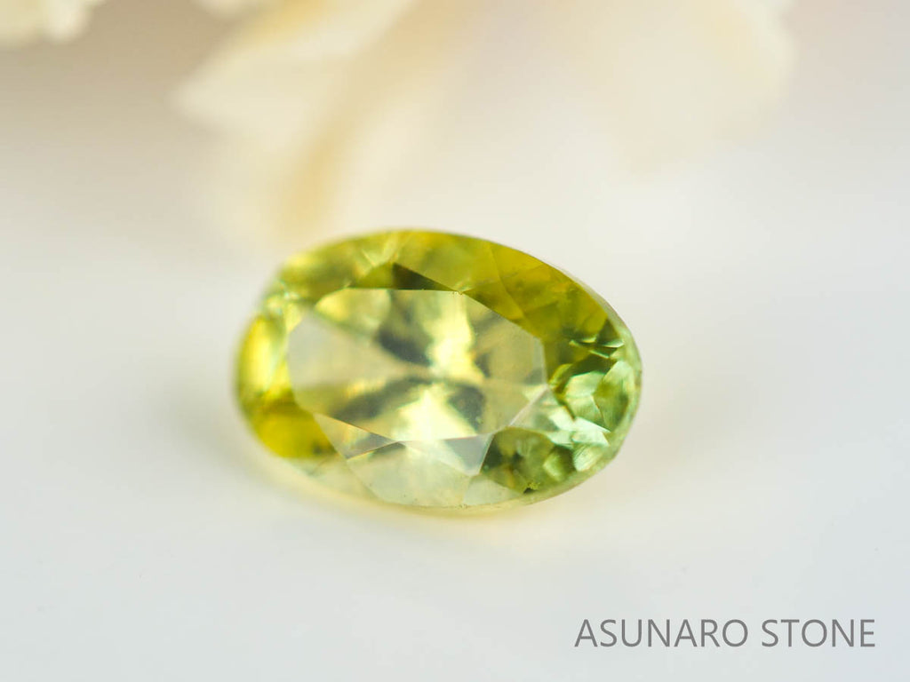 モンタナサファイア 　オーバルカット　 アメリカ産 　0.33ct　【230515-1588】