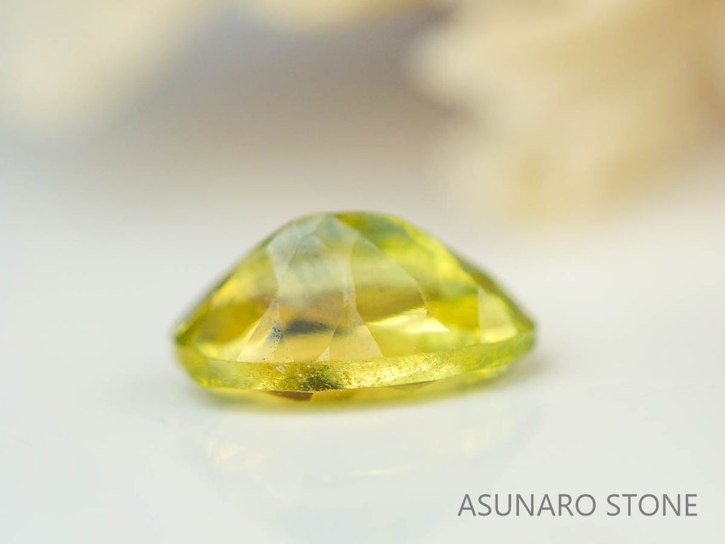 モンタナサファイア 　オーバルカット　 アメリカ産 　0.33ct　【230515-1588】