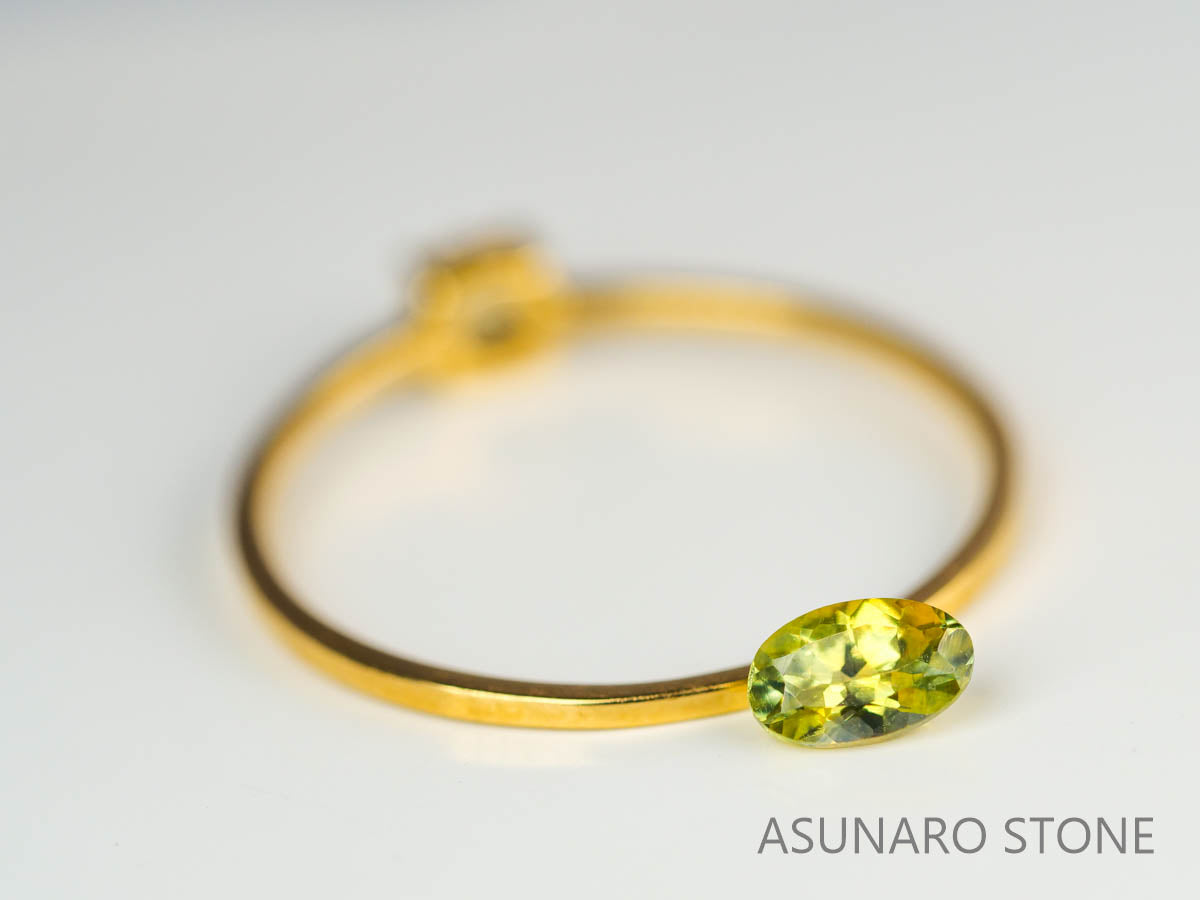 モンタナサファイア 　オーバルカット　 アメリカ産 　0.33ct　【230515-1588】