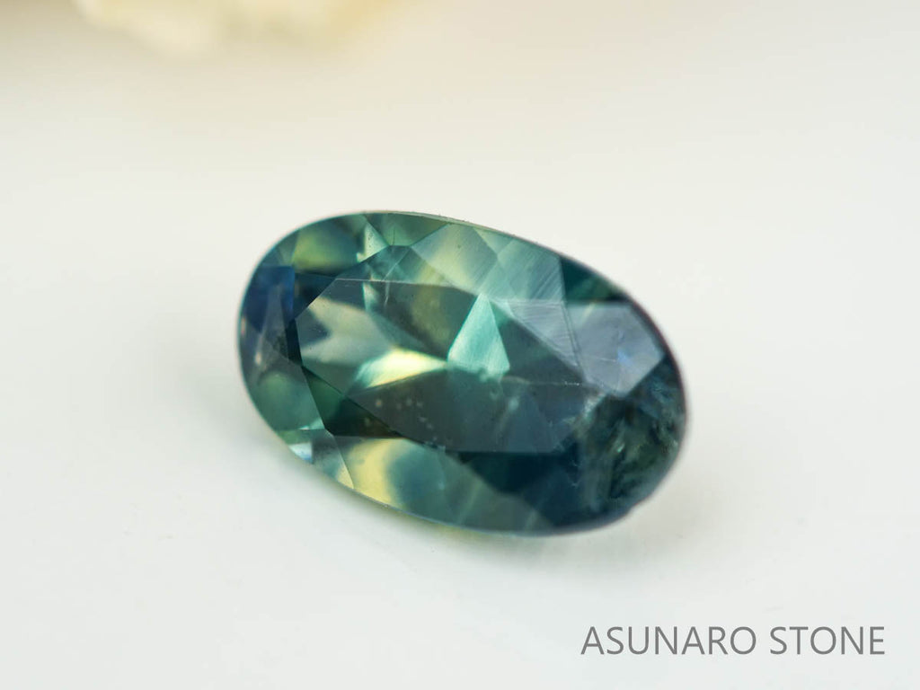 モンタナサファイア 　オーバルカット　 アメリカ産 　0.32ct　【230515-1589】