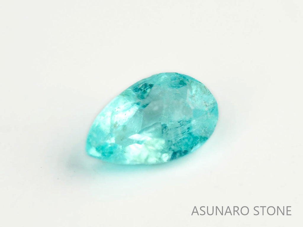 パライバトルマリン　ペアシェイプ　 ブラジル産　0.06ct 　  【230518-1644】