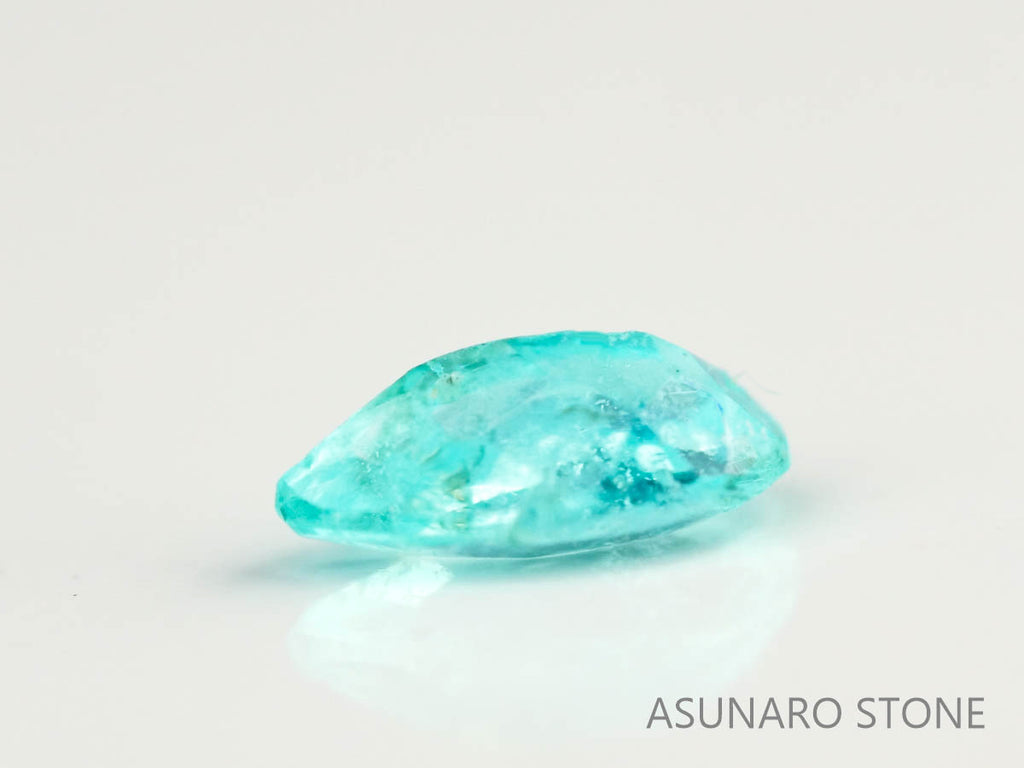 パライバトルマリン　ペアシェイプ　 ブラジル産　0.06ct 　  【230518-1644】