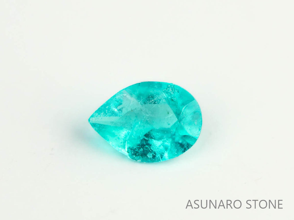 パライバトルマリン　ペアシェイプ　 ブラジル産　0.05ct 　  【230518-1647】