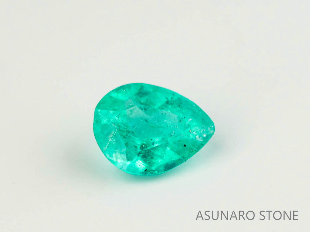 パライバトルマリン　ペアシェイプ　 ブラジル産　0.07ct 　  【230615-1687】