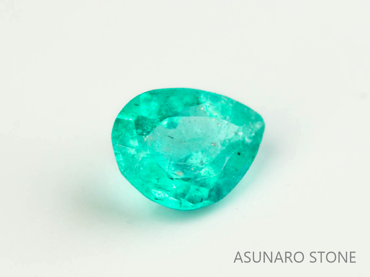 パライバトルマリン　ペアシェイプ　 ブラジル産　0.07ct 　  【230615-1687】