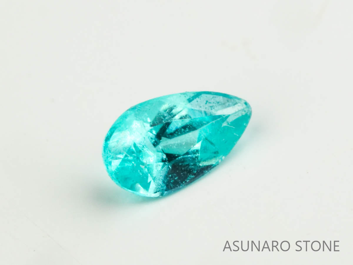 パライバトルマリン　ペアシェイプ　 ブラジル産　0.06ct 　  【230615-1689】