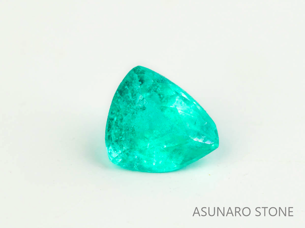 パライバトルマリン　トリリアントカット　 ブラジル産　0.09ct 　  【230615-1693】