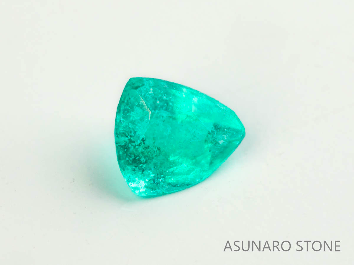 パライバトルマリン　トリリアントカット　 ブラジル産　0.09ct 　  【230615-1693】