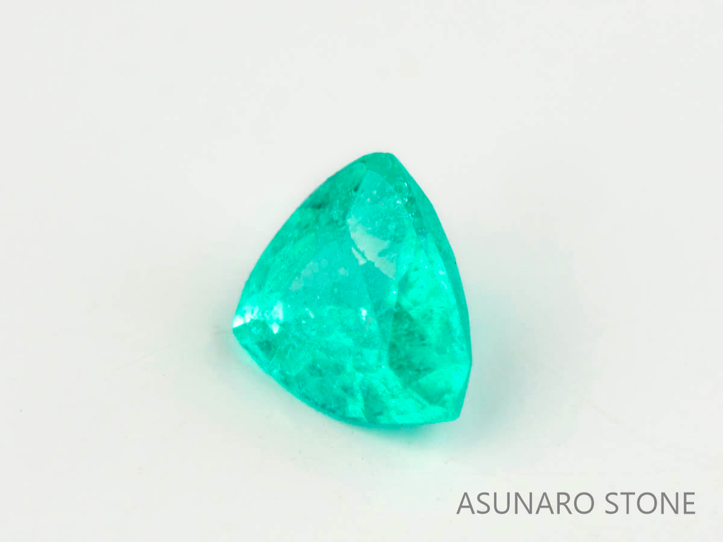 パライバトルマリン　トリリアントカット　 ブラジル産　0.09ct 　  【230615-1693】