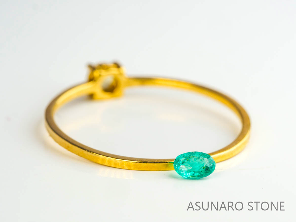 パライバトルマリン　オーバルカット ブラジル産　0.10ct【230615-1695】