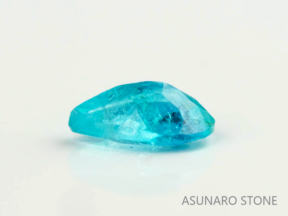 パライバトルマリン　ペアシェイプ　ブラジル産　0.10ct 　  【230615-1696】