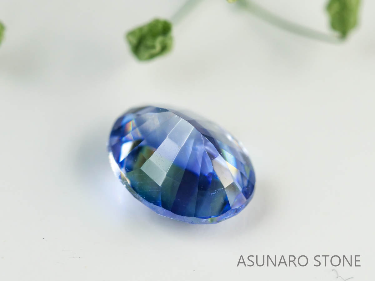 ベニトアイト オーバルカット アメリカ産 0.51ct 日独ソーティング付 【230522-1258】 – ASUNARO STONE