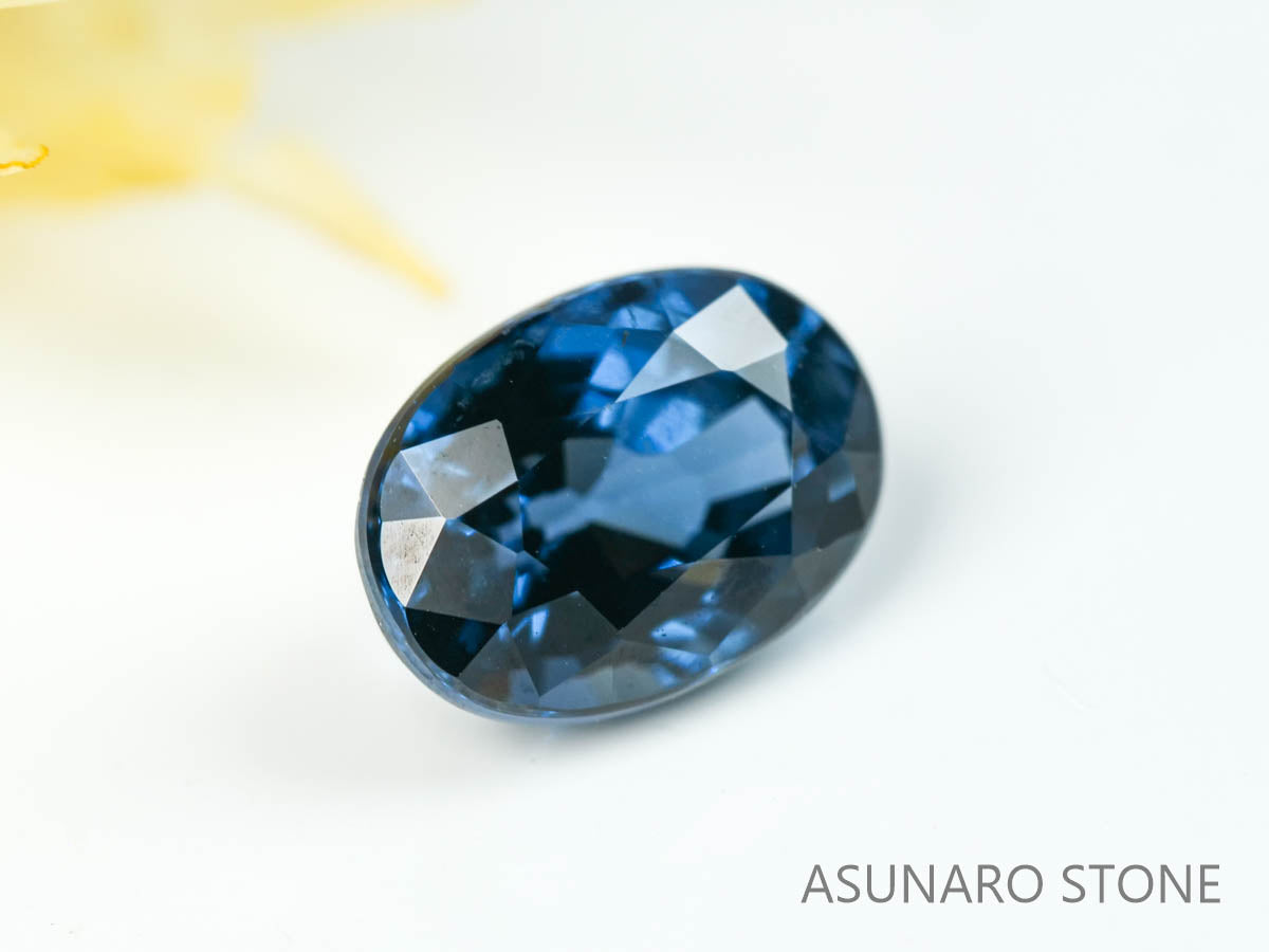 コバルトスピネル 　オーバルカット　スリランカ産　1.13ct　日独【230531-1683】