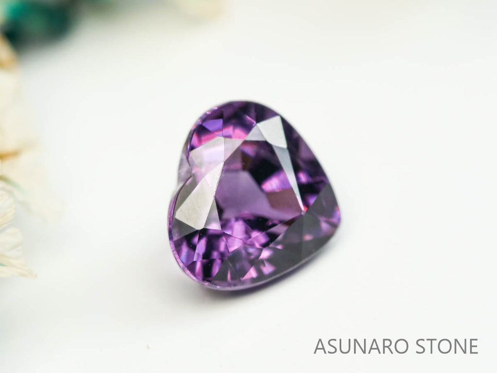 スピネル 　ハートカット　スリランカ産　1.03ct　【230522-1678】