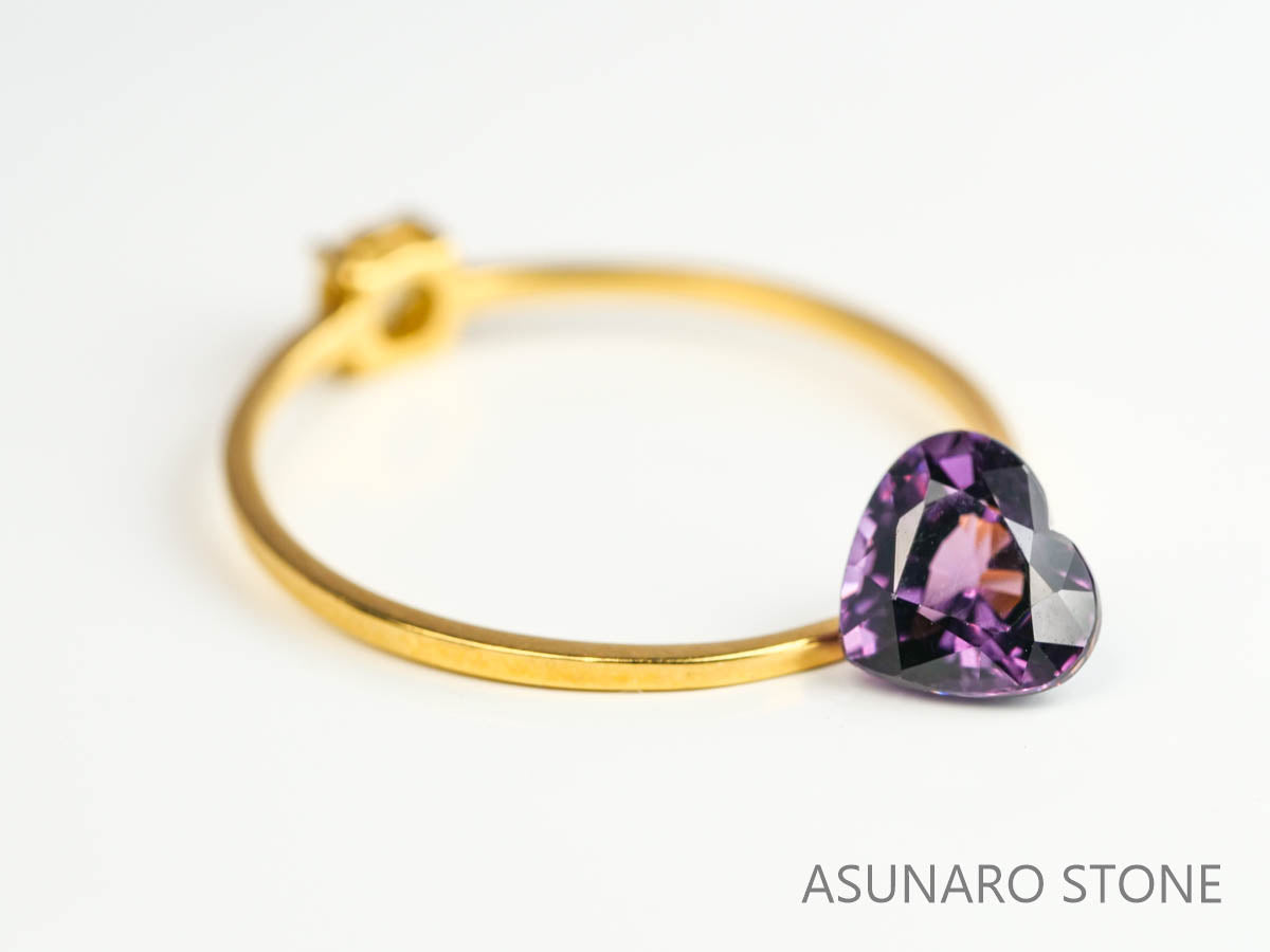 スピネル 　ハートカット　スリランカ産　1.03ct　【230522-1678】