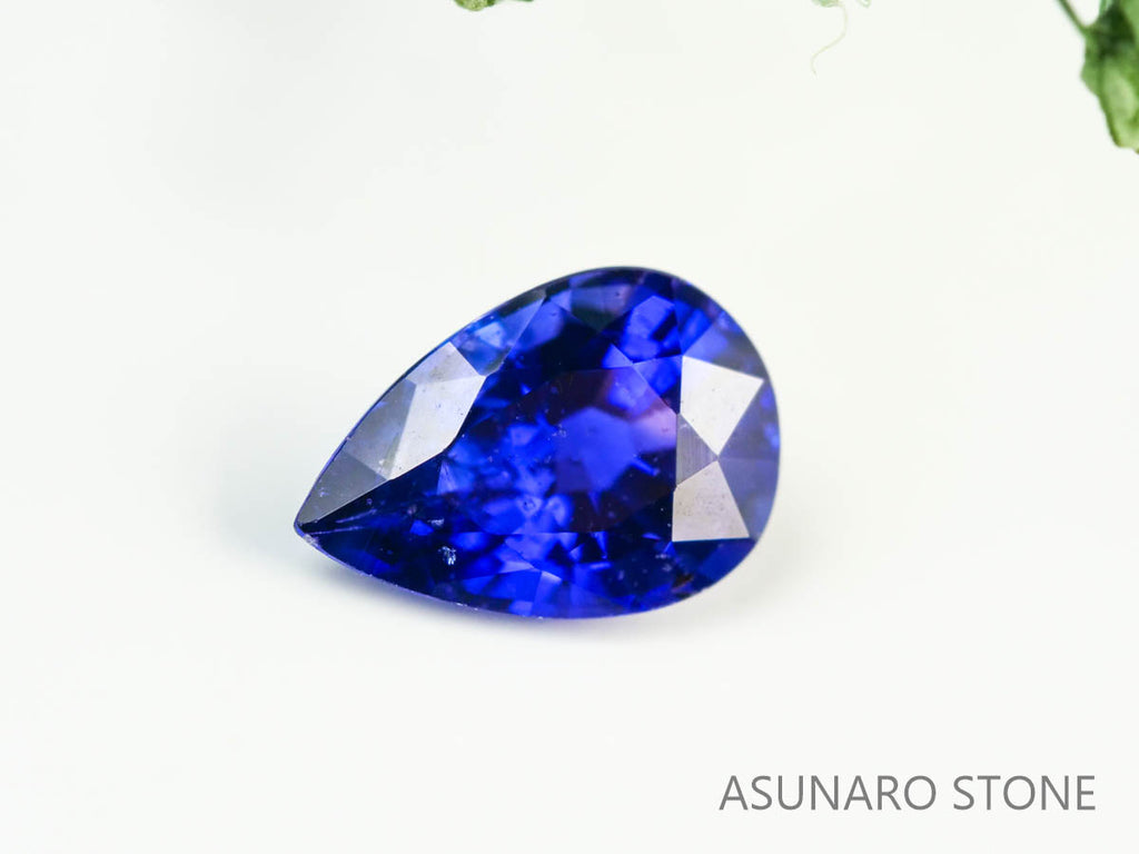 バイカラーサファイア 　ペアシイェプ　 スリランカ産　0.48ct【230619-1660】