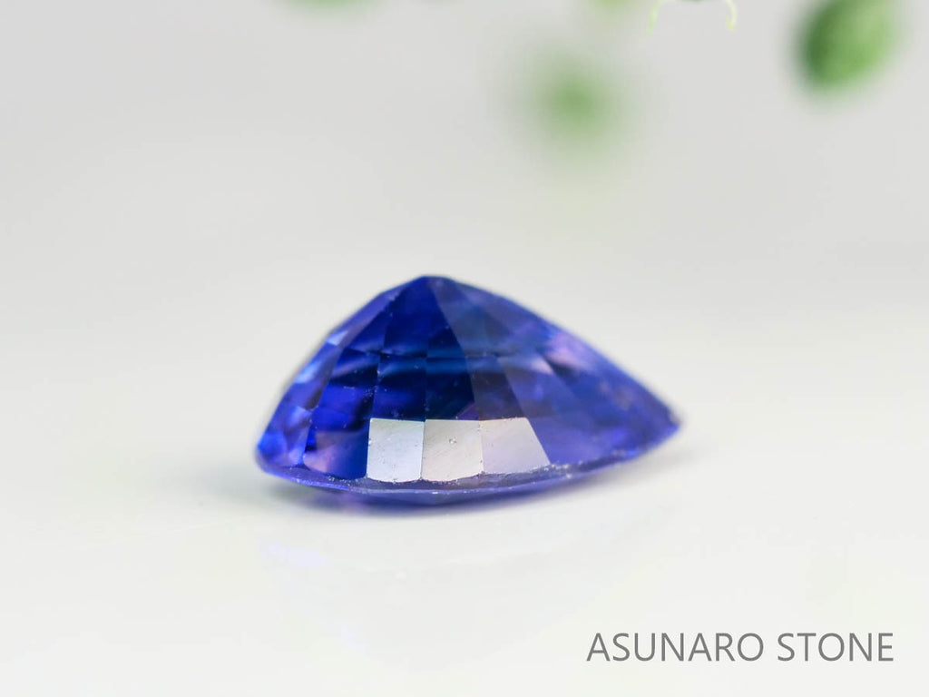 バイカラーサファイア 　ペアシイェプ　 スリランカ産　0.48ct【230619-1660】