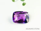 バイカラーサファイア 　クッションカット　 スリランカ産　0.68ct【230619-1663】