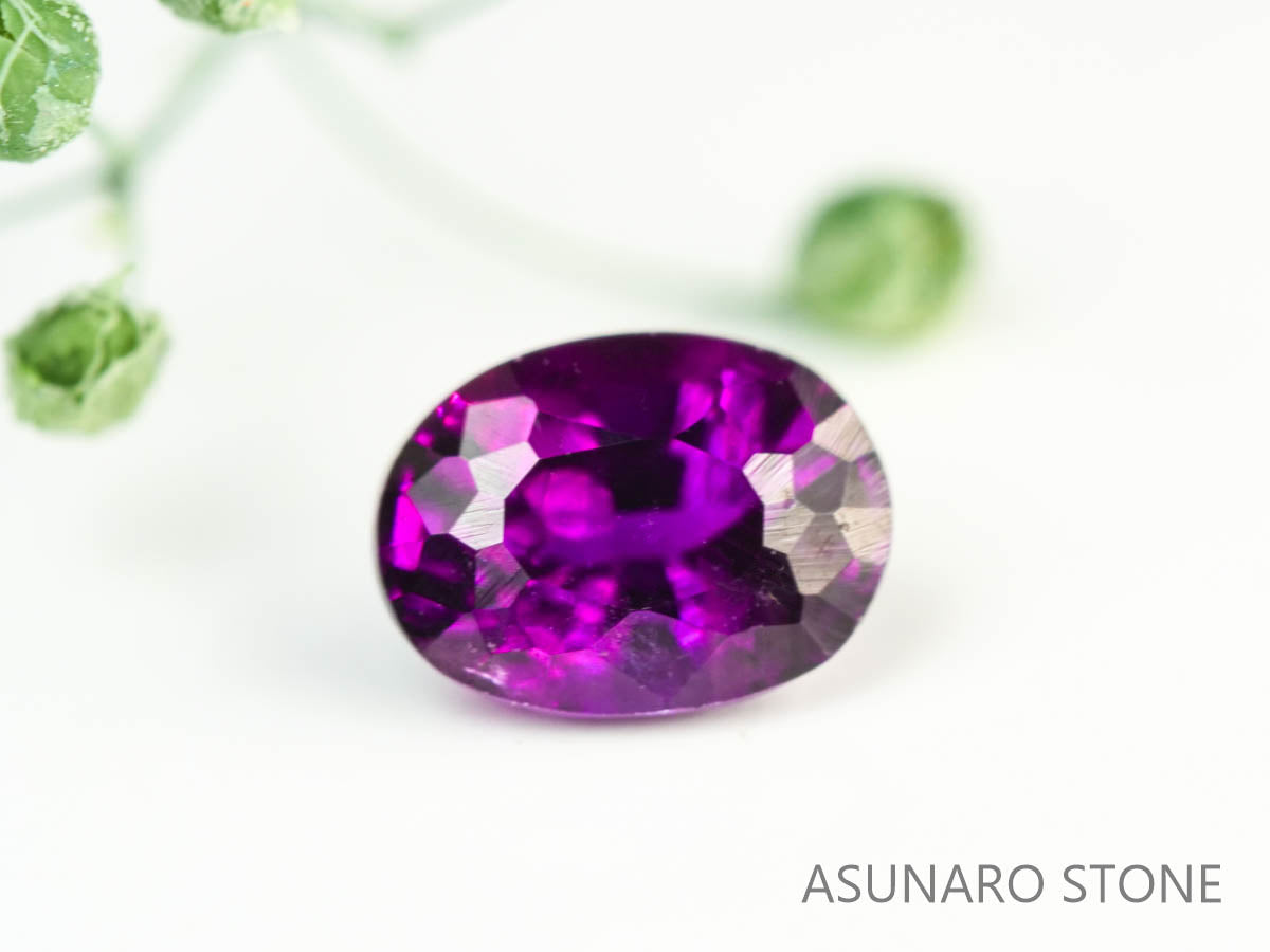 パープルサファイア 　オーバルカット　 スリランカ産　0.34ct【230619-1664】