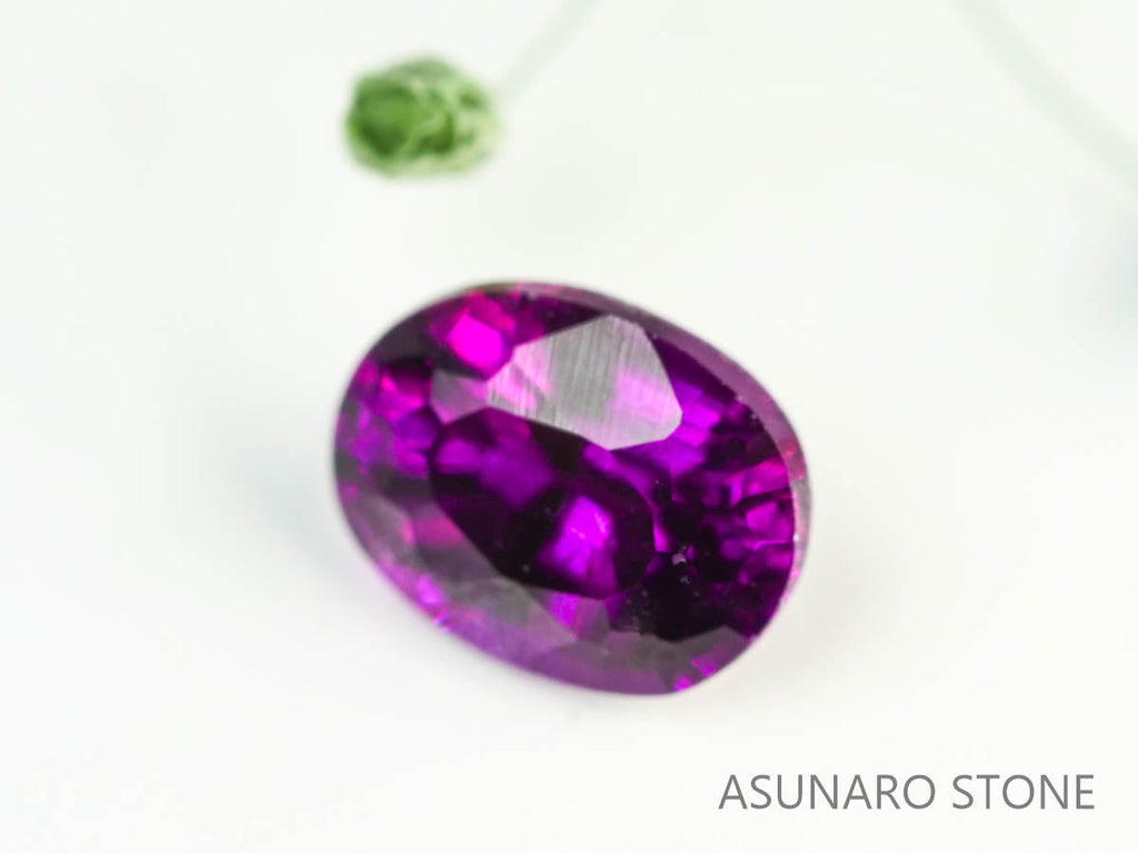 パープルサファイア 　オーバルカット　 スリランカ産　0.34ct【230619-1664】