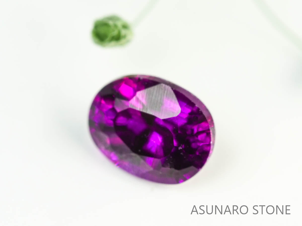 パープルサファイア 　オーバルカット　 スリランカ産　0.34ct【230619-1664】