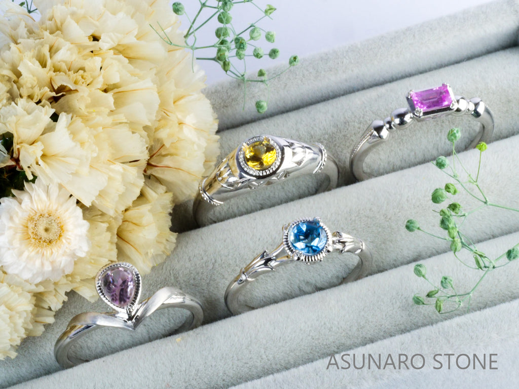 【お仕立て用】空枠番号：S235A　リング枠　ダイヤなし【オーダージュエリー用】