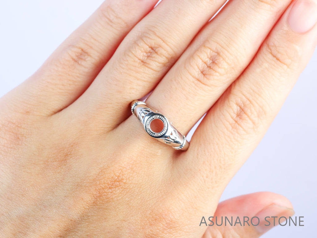 【お仕立て用】空枠番号：S226A　リング枠　ダイヤなし【オーダージュエリー用】