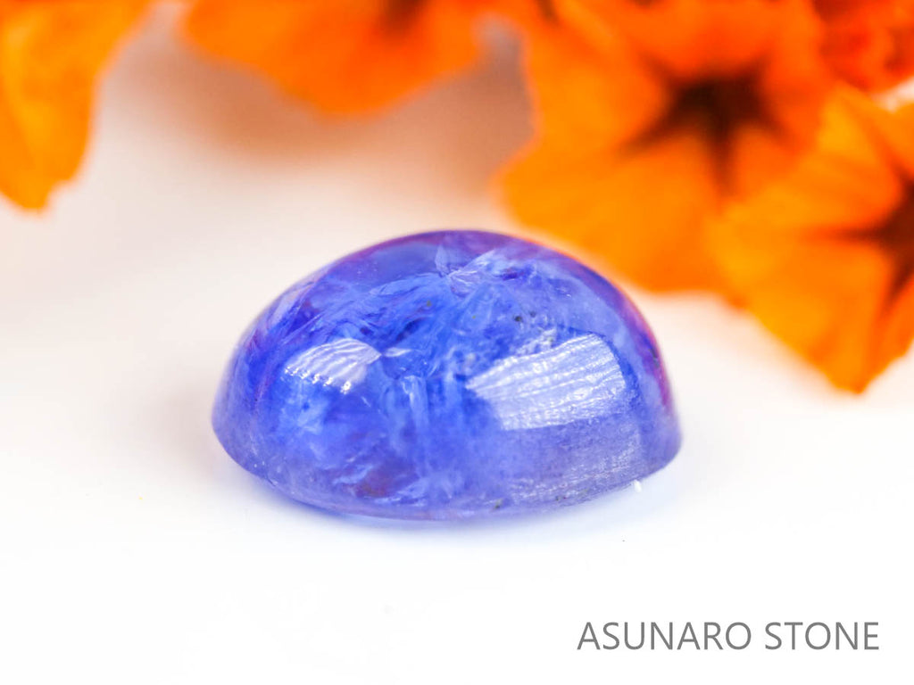 ゾイサイト（タンザナイト）  カボション　タンザニア産　　0.79ct【230629-1711】