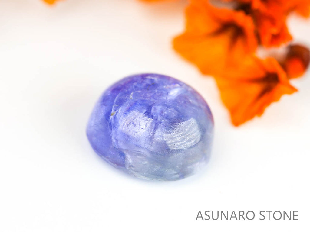 ゾイサイト（タンザナイト）  カボション　タンザニア産　　1.44ct【230629-1712】