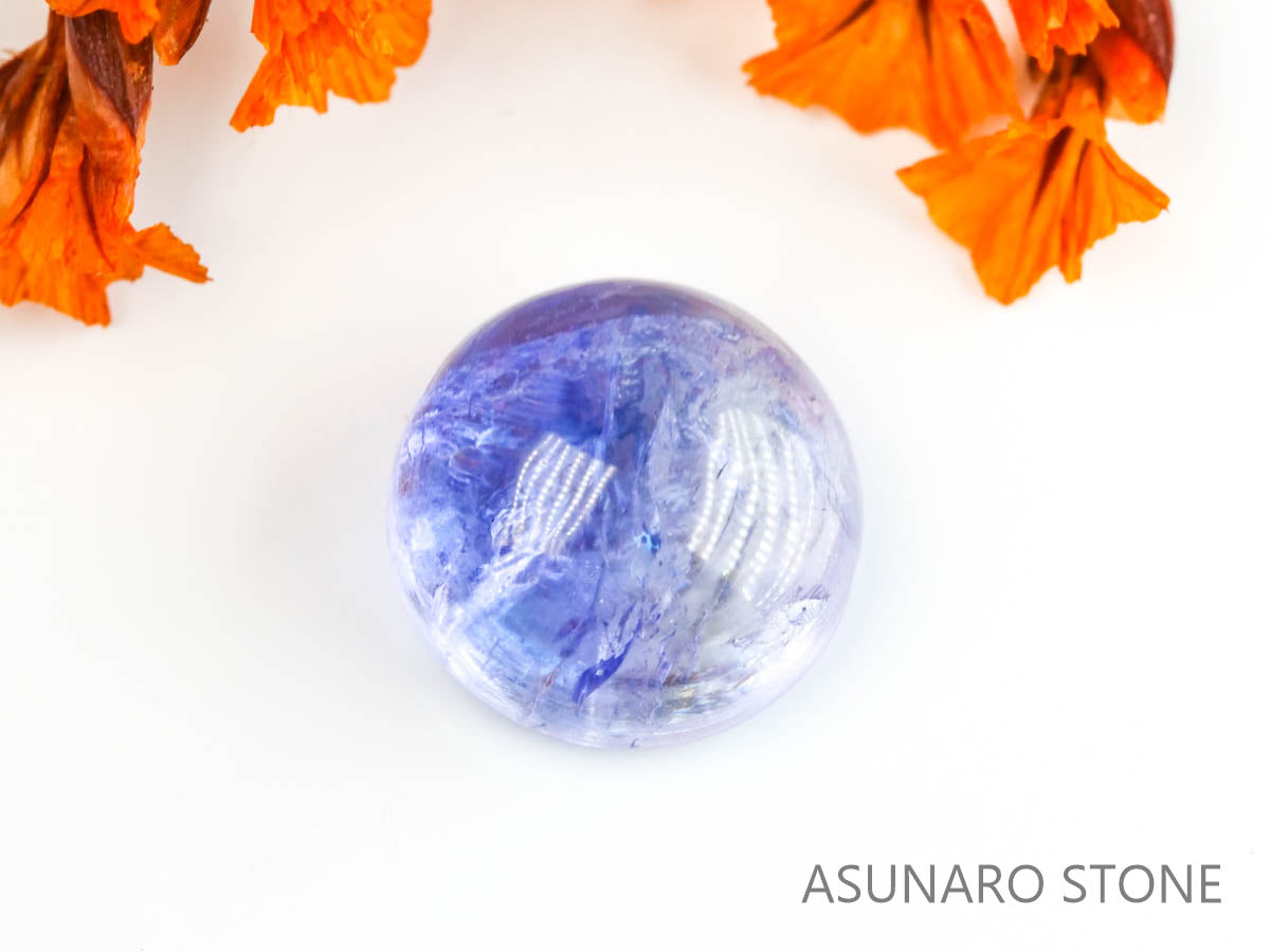 ゾイサイト（タンザナイト） カボション タンザニア産 2.76ct【230629