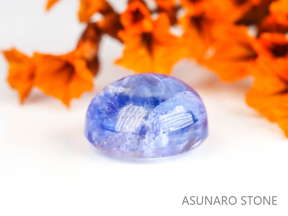 ゾイサイト（タンザナイト）  カボション　タンザニア産　　2.76ct【230629-1713】