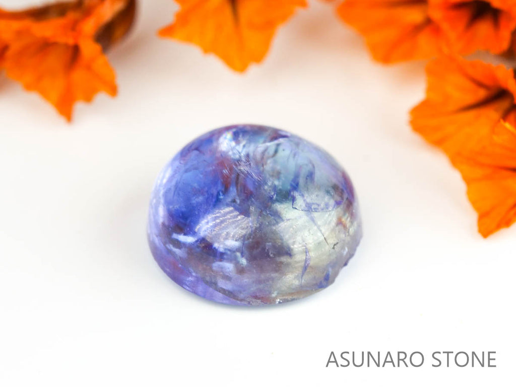 ゾイサイト（タンザナイト）  カボション　タンザニア産　　1.90ct【230629-1715】