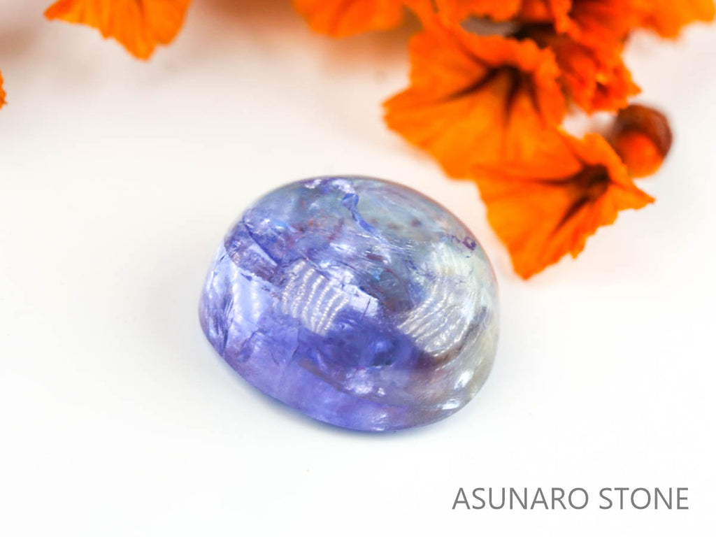 ゾイサイト（タンザナイト）  カボション　タンザニア産　　1.90ct【230629-1715】