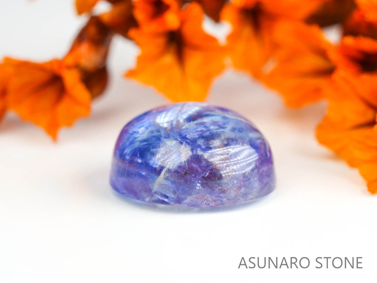 ゾイサイト（タンザナイト）  カボション　タンザニア産　　1.90ct【230629-1715】