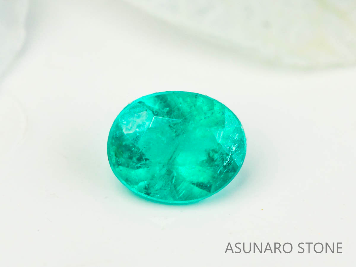 パライバトルマリン　オーバルカット 　ブラジル産　0.08ct 　  【230727-1719】