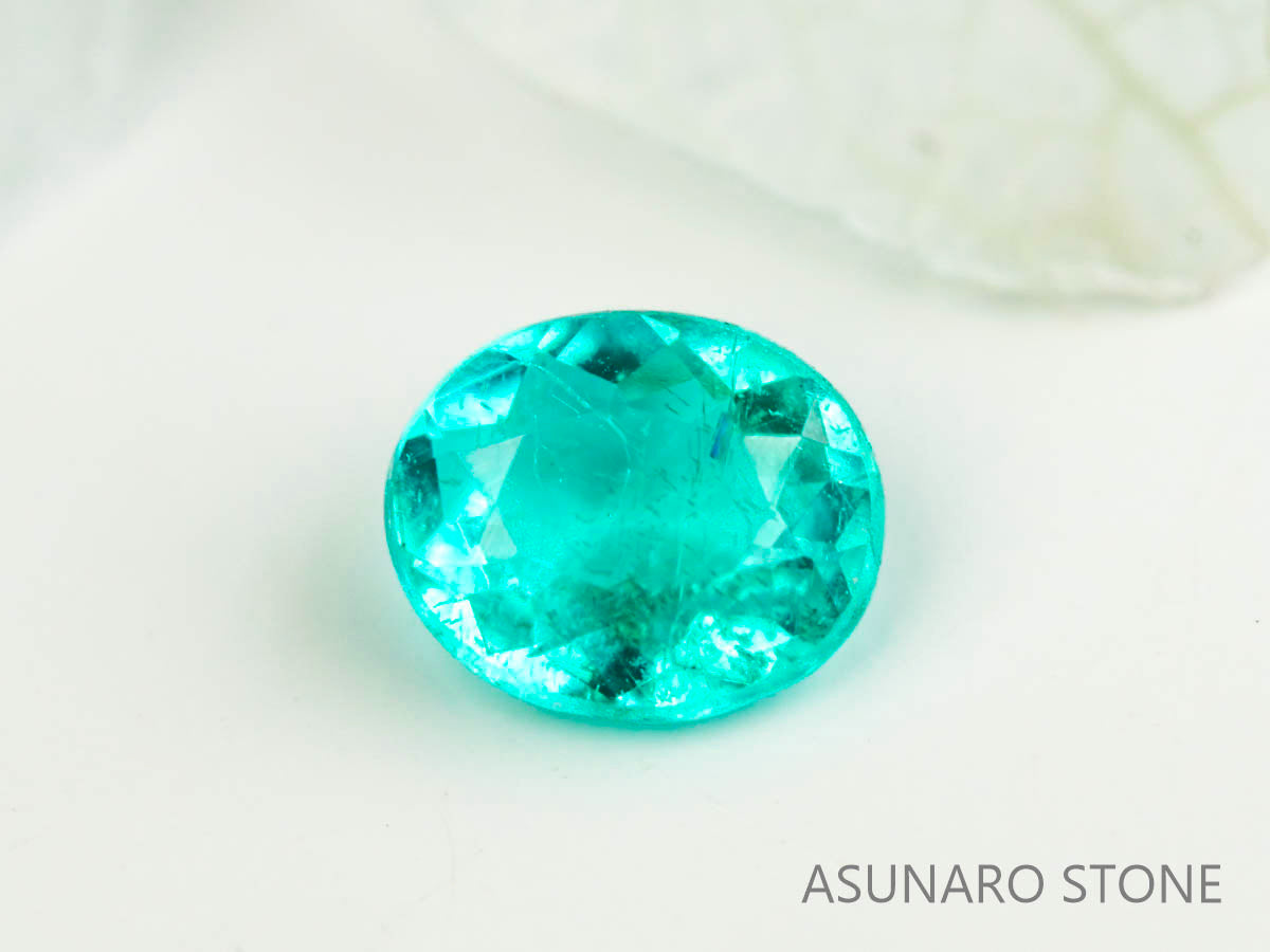 パライバトルマリン　オーバルカット 　ブラジル産　0.09ct 　  【230727-1721】