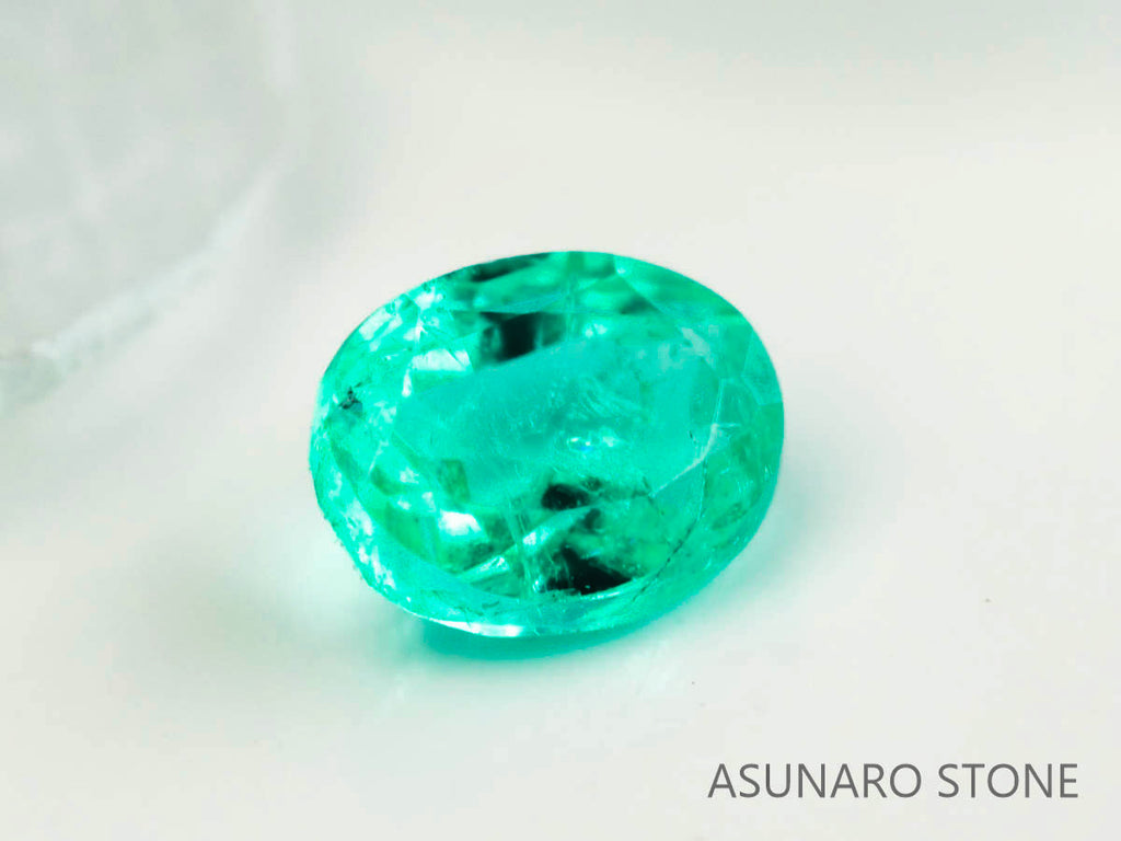 パライバトルマリン　オーバルカット 　ブラジル産　0.09ct 　  【230727-1722】