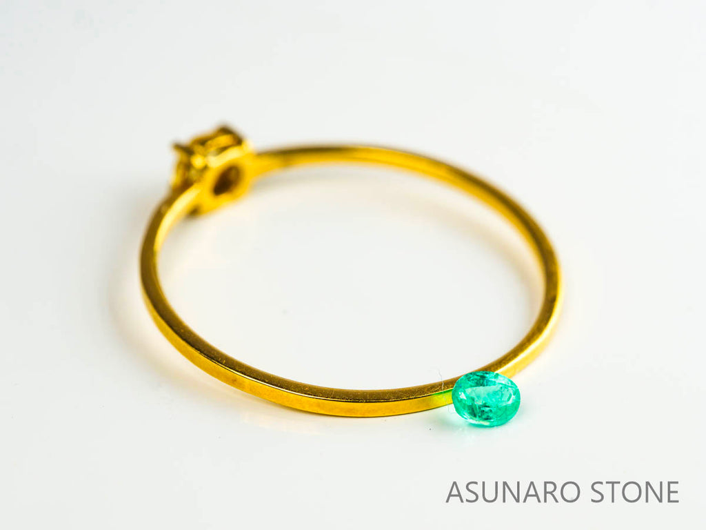 パライバトルマリン　オーバルカット 　ブラジル産　0.09ct 　  【230727-1722】