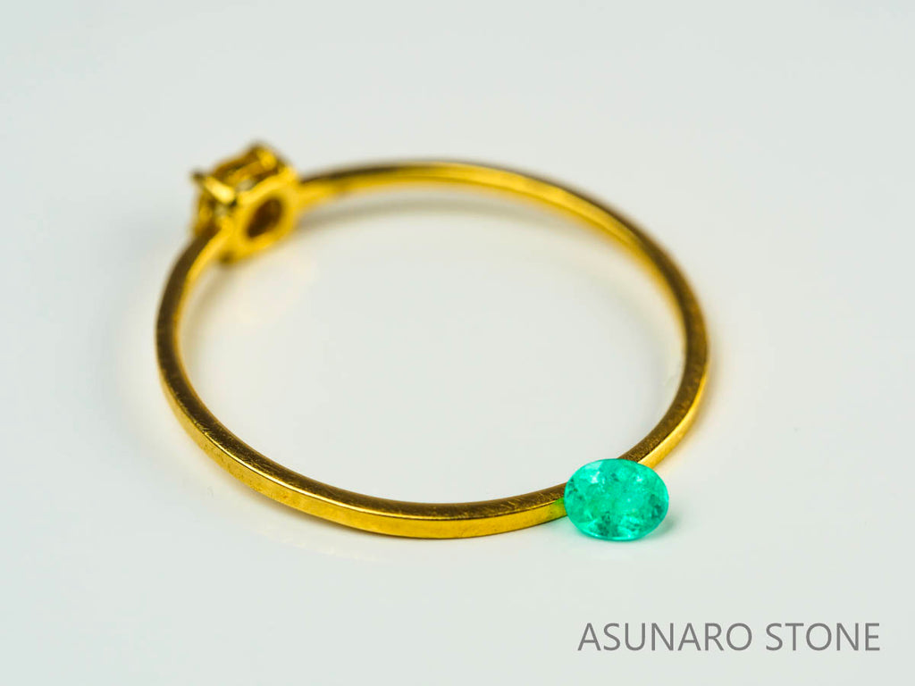 パライバトルマリン　オーバルカット 　ブラジル産　0.10ct 　  【230727-1723】