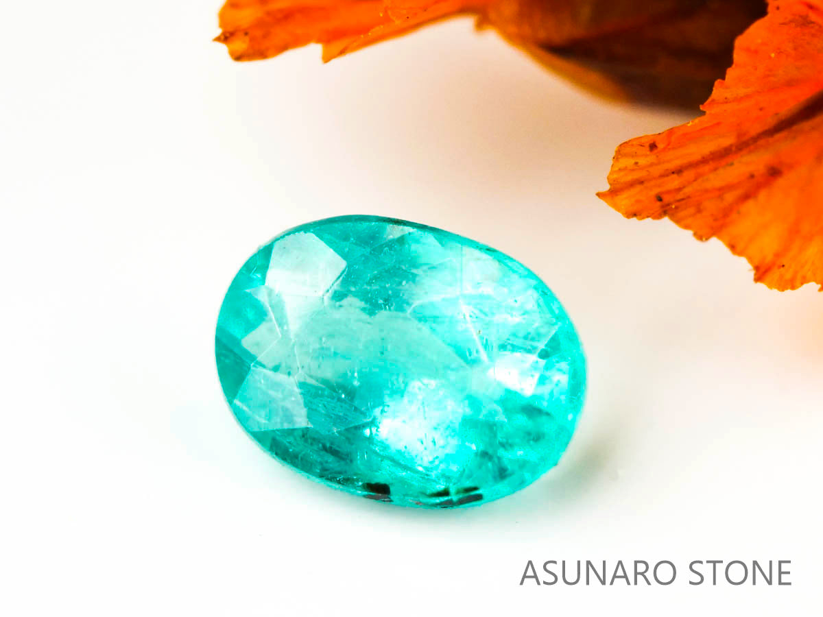 パライバトルマリン　オーバルカット 　ブラジル産　0.09ct 　  【230727-1724】