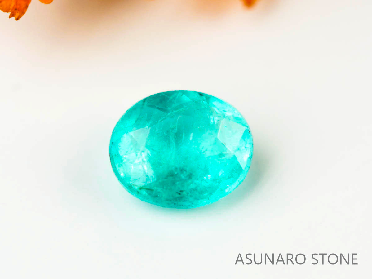 パライバトルマリン　オーバルカット 　ブラジル産　0.10ct 　  【230727-1725】