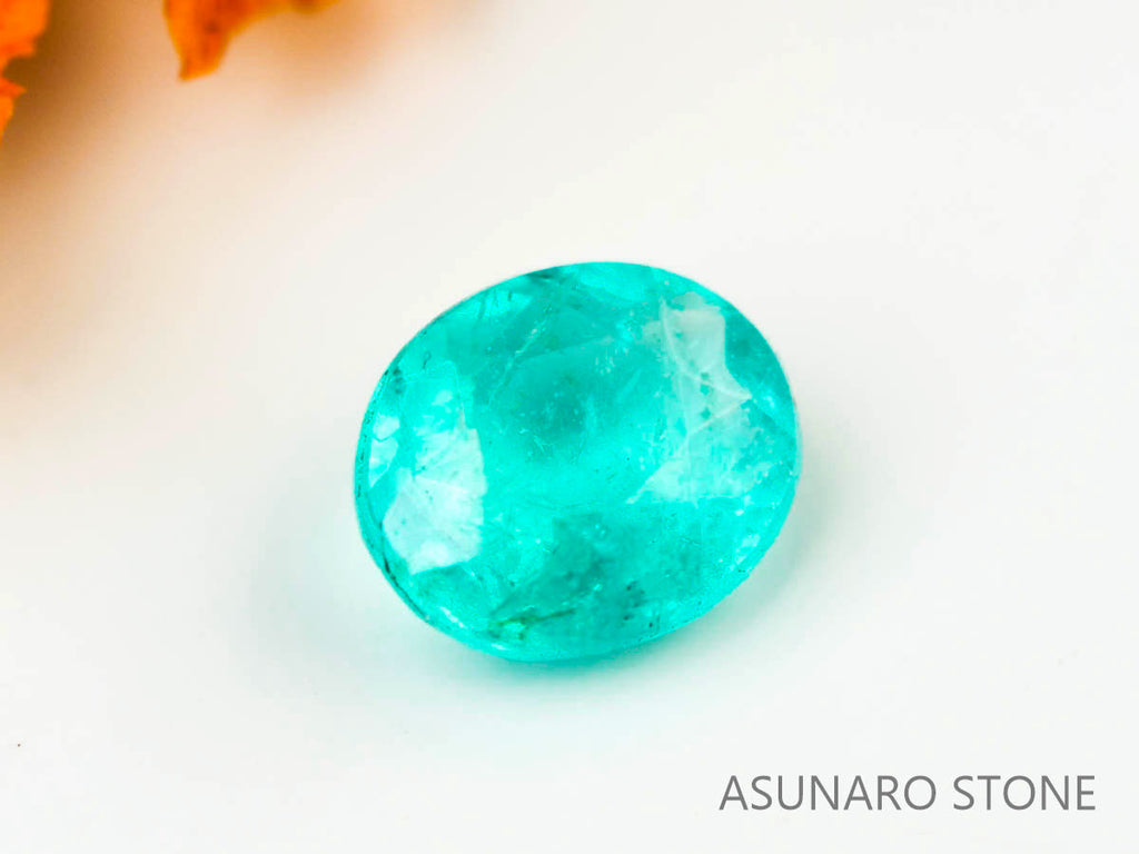 パライバトルマリン　オーバルカット 　ブラジル産　0.10ct 　  【230727-1725】