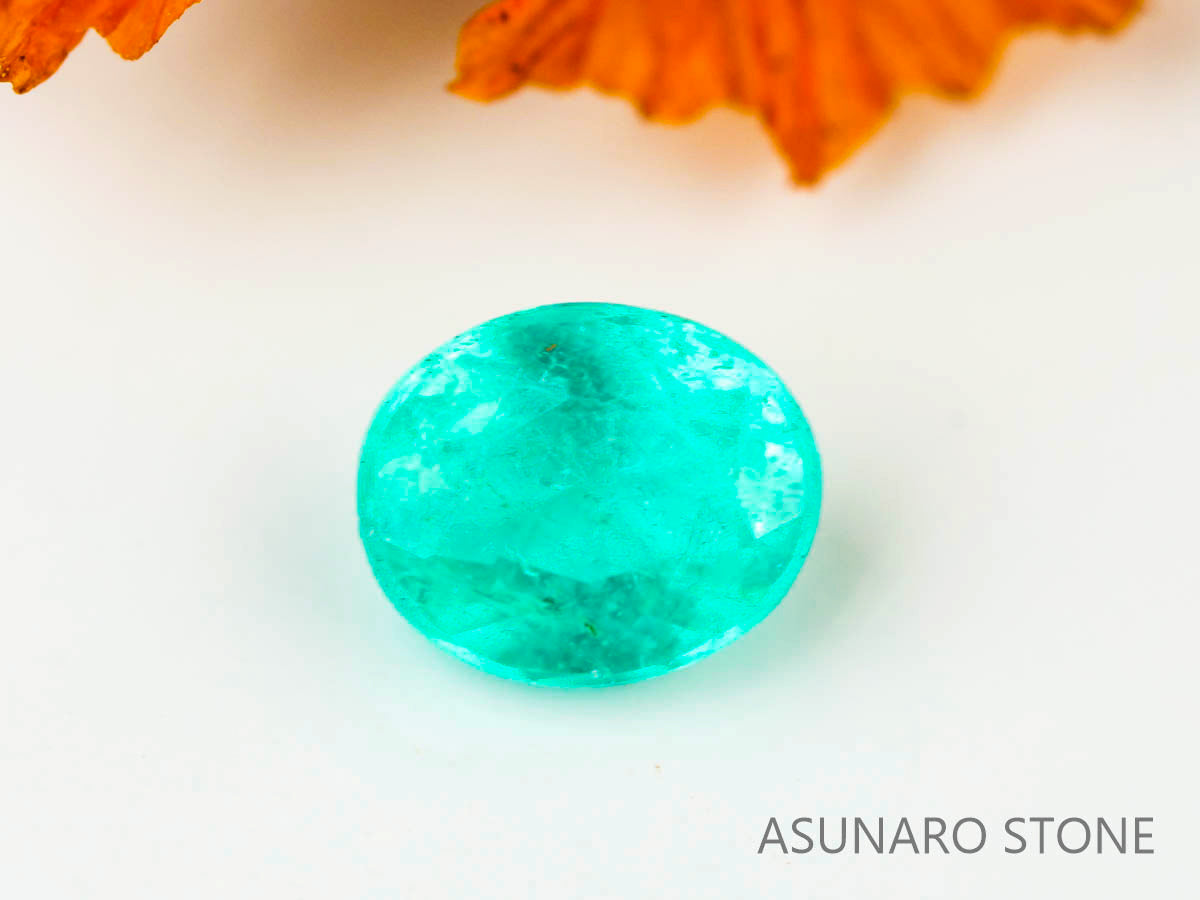 パライバトルマリン　オーバルカット 　ブラジル産　0.11ct 　  【230727-1726】